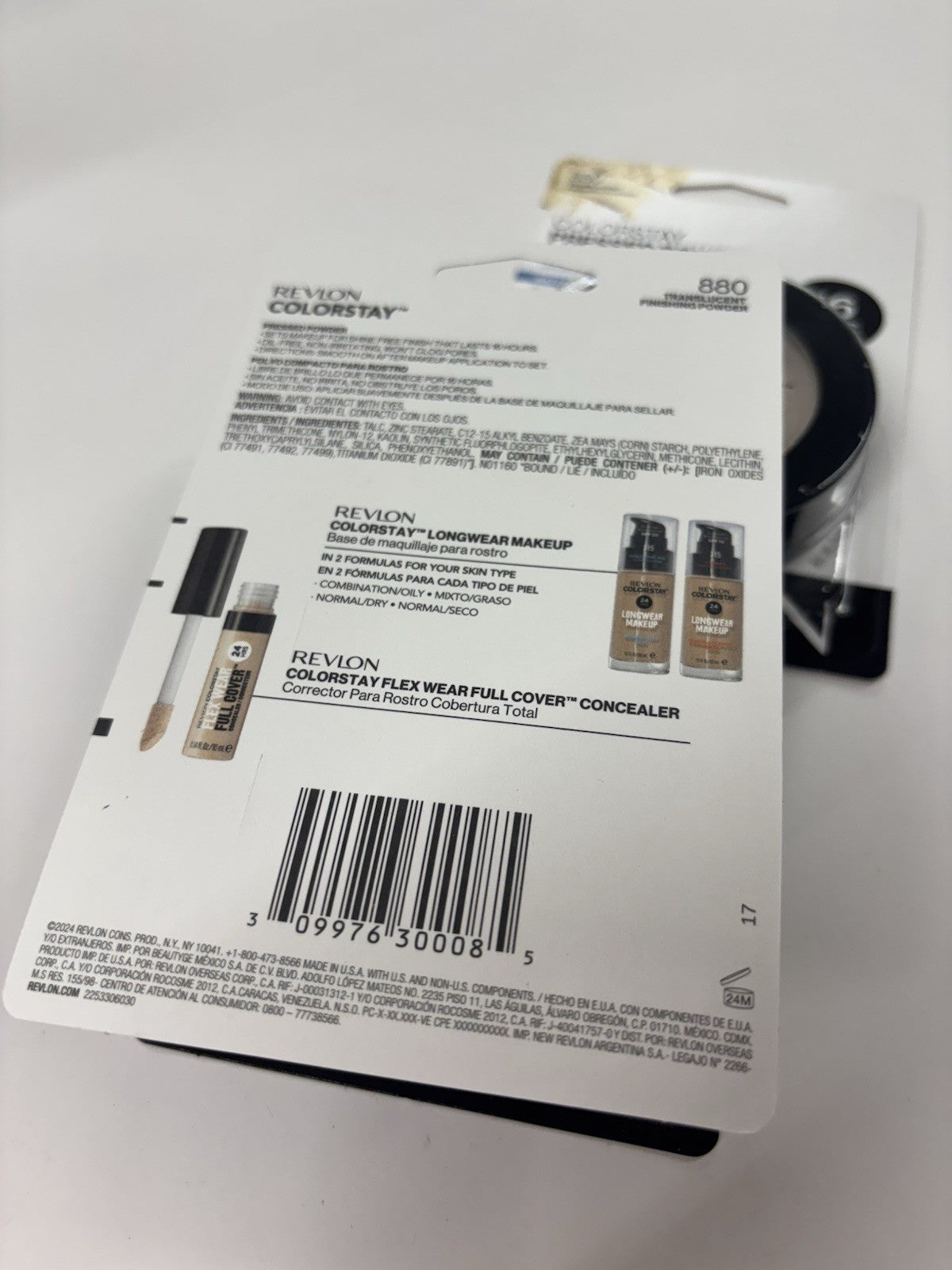 3-Pack Translucent Pressed Finishing Powder for Matte, Long-Lasting Shine Control