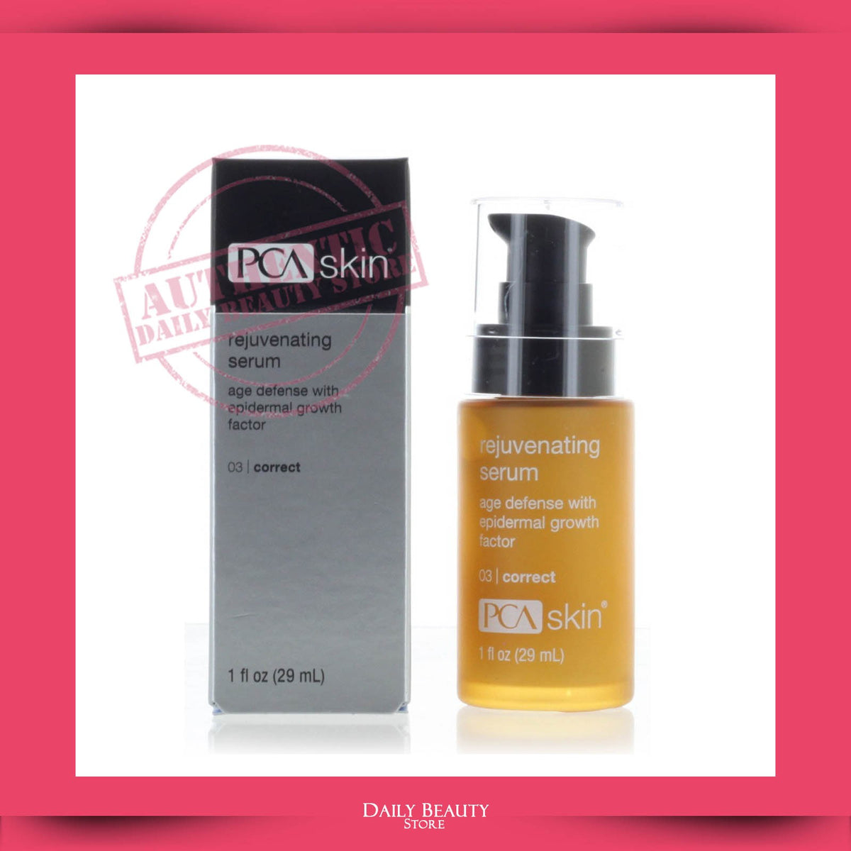 Rejuvenating Face Serum with Plant Stem Cell Extracts - 30ml, Anti-Aging & Glow