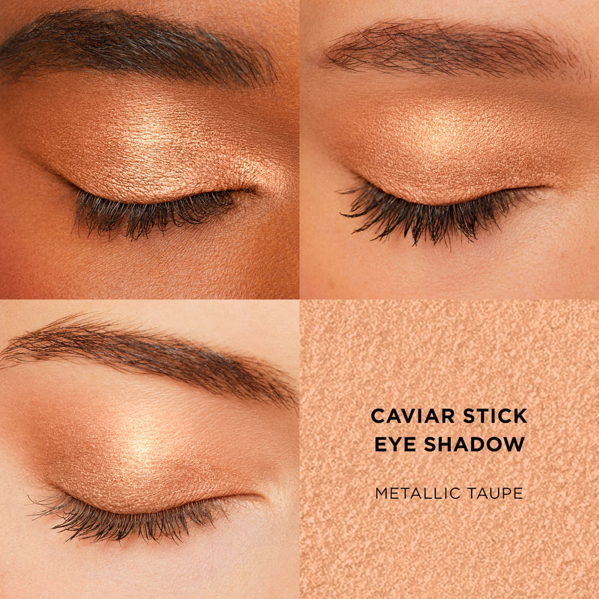 Laura Mercier Caviar Stick Eye Color Metallic Taupe 0.05 oz - New