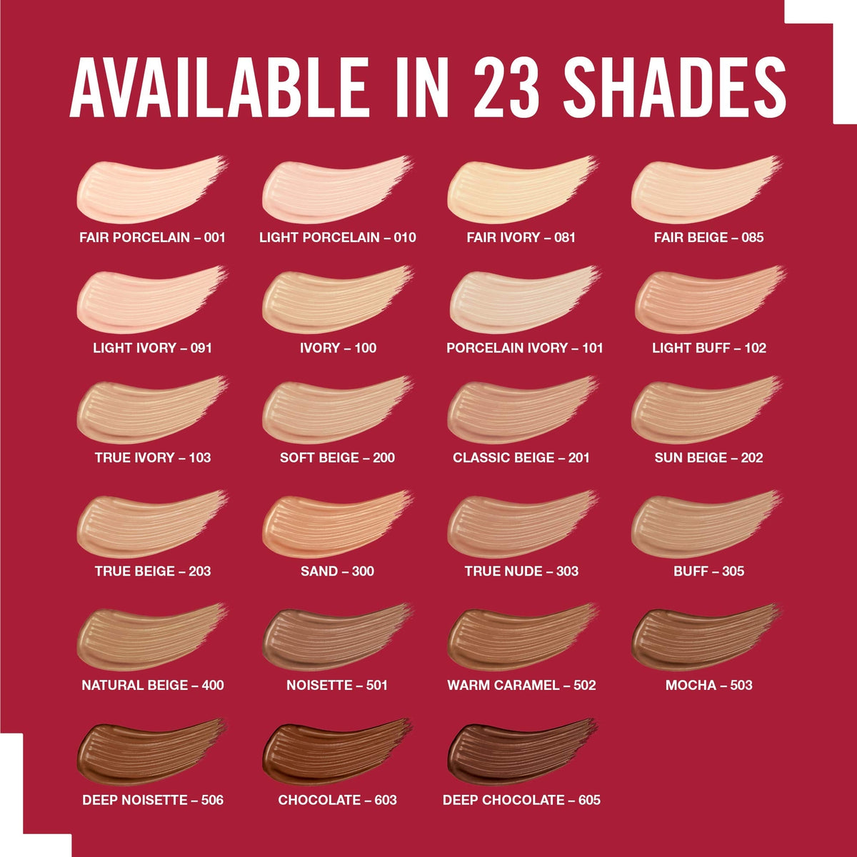 Matte Foundation Porcelain Ivory 1oz - Long-Lasting Oil-Free Coverage
