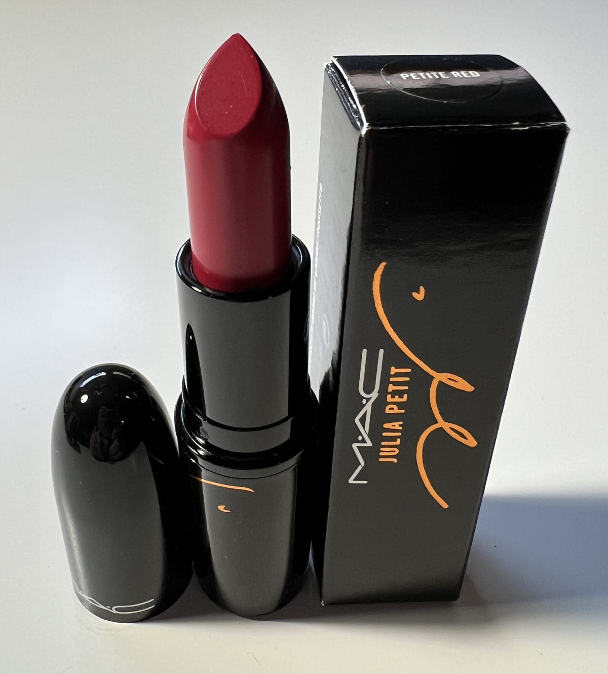 MAC Petite Red Satin Lipstick - Julia Petit Collection New in Box