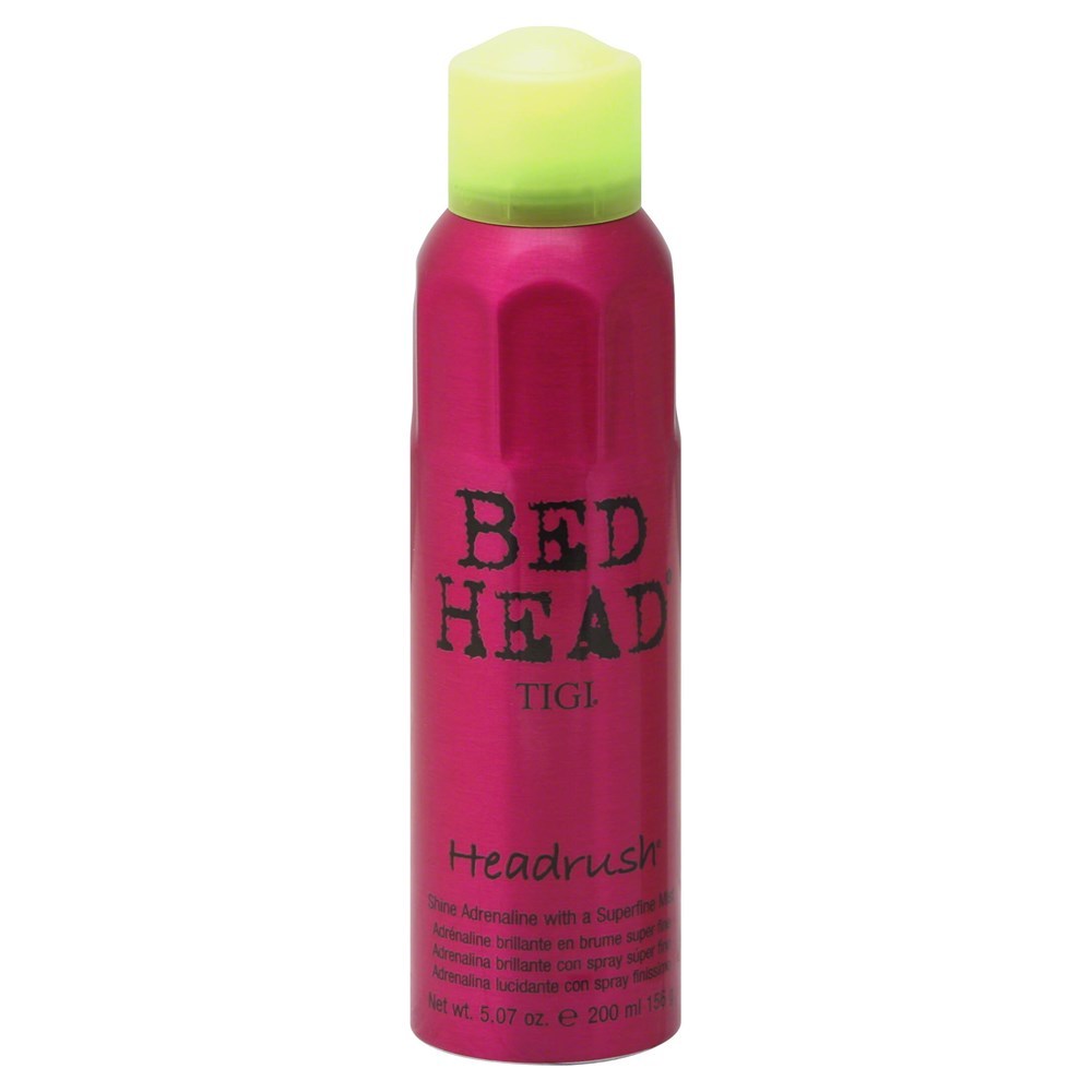 Tigi Bed Head Headrush Shine Mist 5.3 oz. Lightweight Gloss Spray