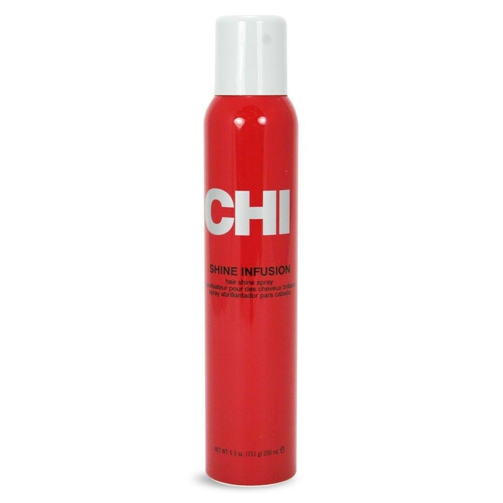 Chi Shine Infusion Hair Shine Spray 5.3oz - Dented with Replacement Cap