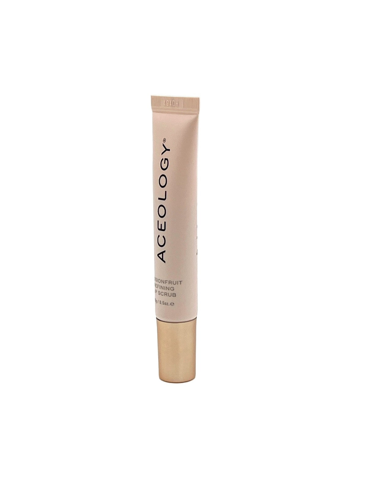 Lip Scrub with Passionfruit - Full Size 0.5 oz, Exfoliating Lip Treatment