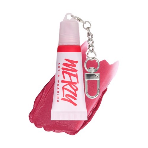 Lip Tint Key Ring — 3-Color Set, Matte Putty Texture, Blurring Finish