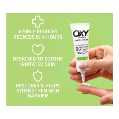 Acne Spot Treatment with Benzoyl Peroxide - 4 Pack, 1 Oz Each