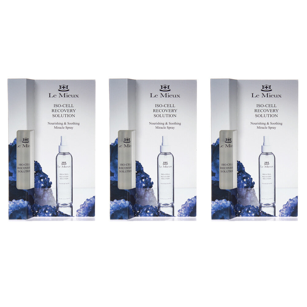 Le Mieux Iso Cell Recovery Solution Sample Set - 3 x 0.25oz / 7.5ml