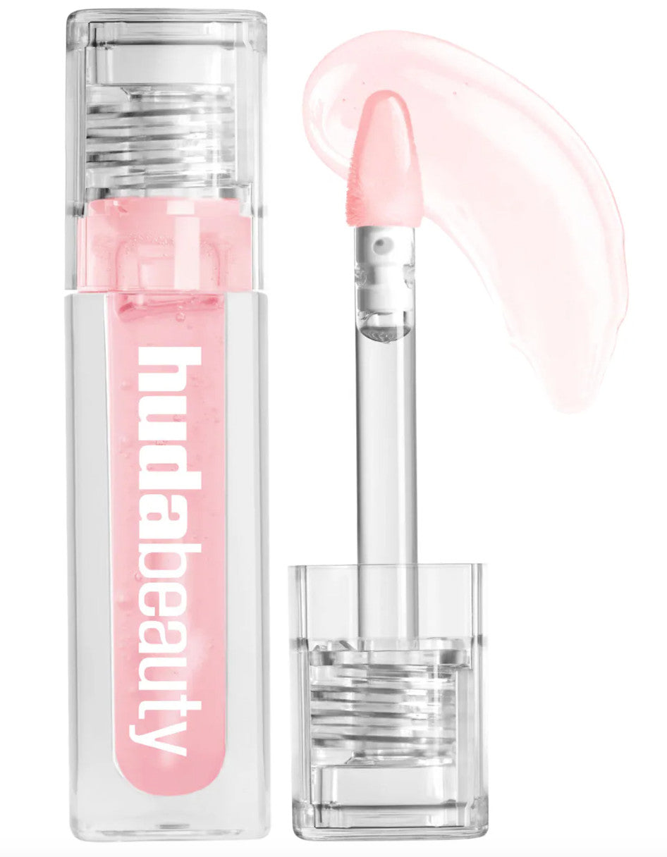 Hydrating Lip Oil with Shea & Peptides - Juicy Pink Lady - Tinted Gloss