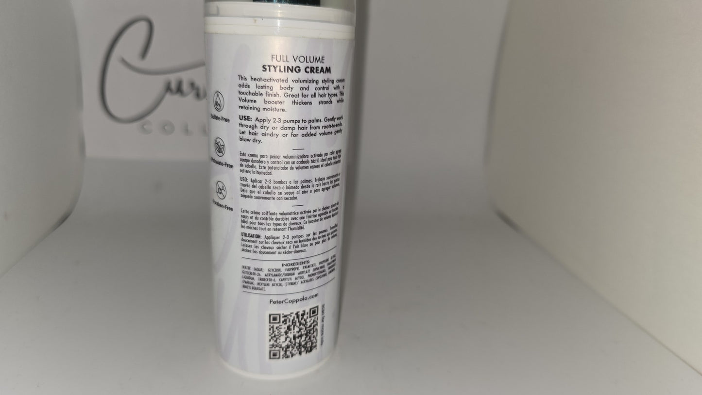 Heat-Activated Volumizing Styling Cream for All Hair Types - 4.4 oz