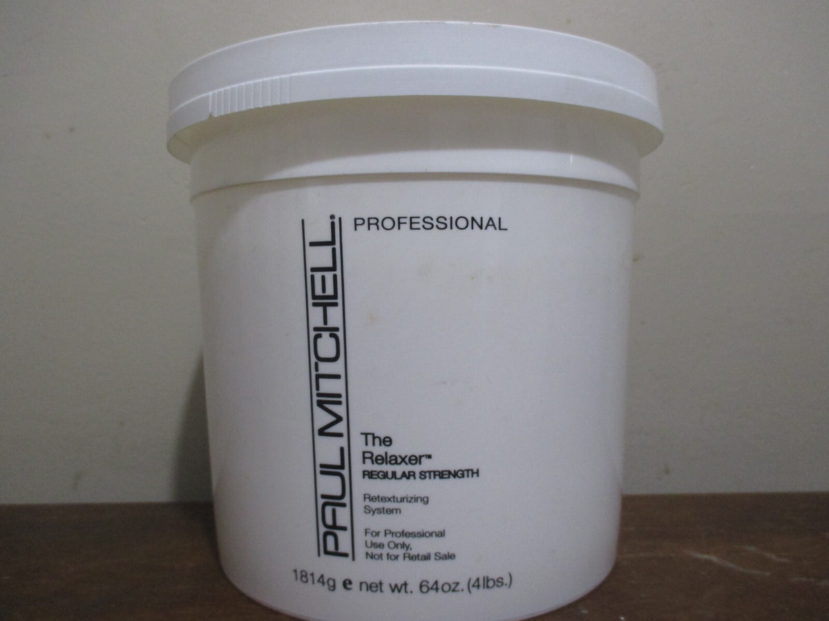 Hair Relaxer Regular Strength 64oz - Professional Texturizer for Styling
