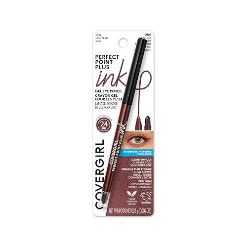 Gel Eye Pencil Dazzling Burgundy 295 Long-Wear Makeup 0.01oz