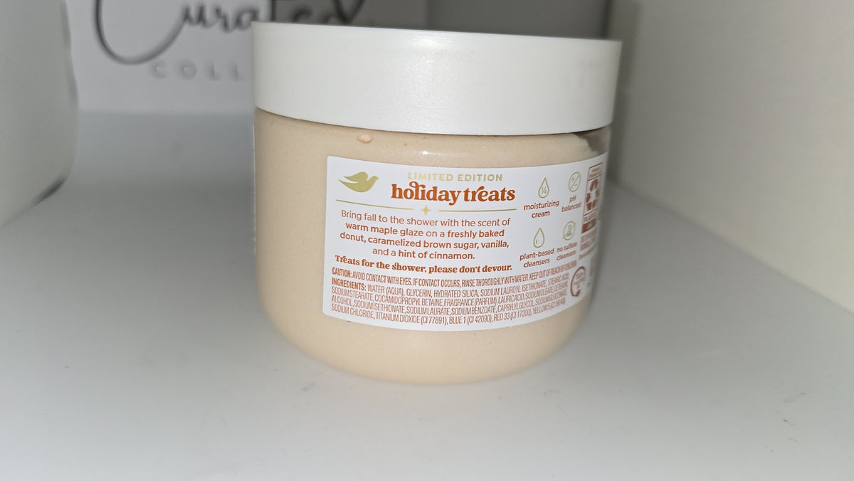 Dove Maple Glazed Donut Body Scrub Limited Edition Holiday Treats 15