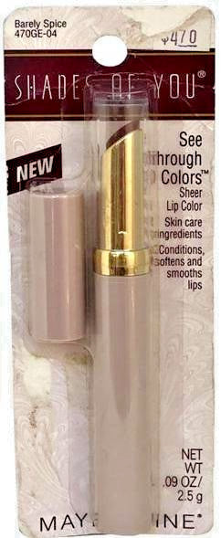 Maybelline Sheer Lip Color Set - Barely Spice, 2 Pack, Lip Makeup
