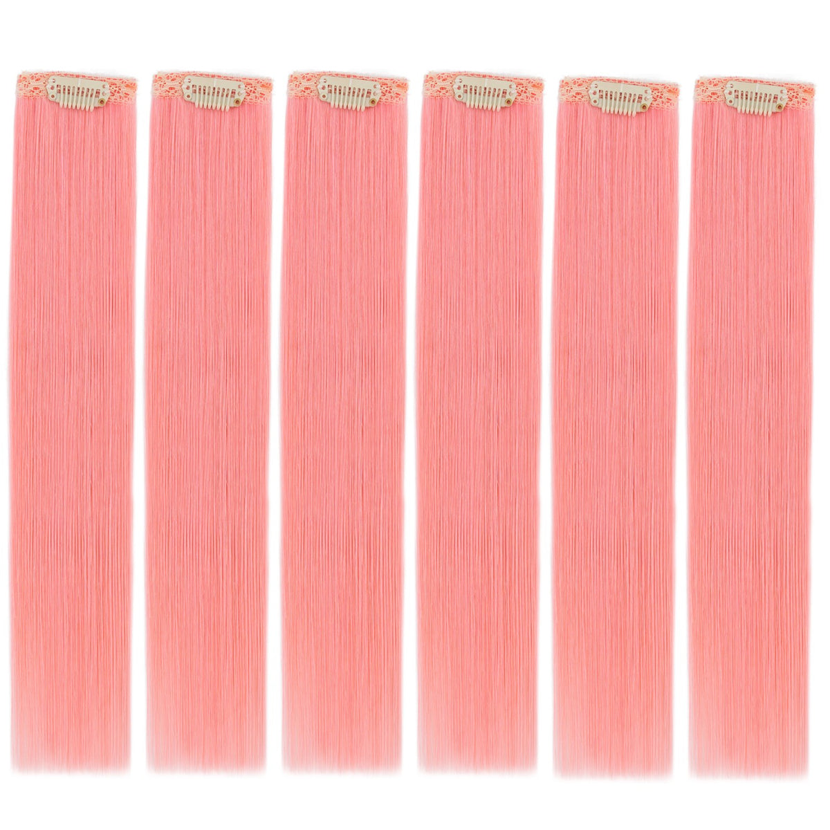 6PCS Clip-In Short Hair Extensions 100% Human Hair, Multiple Colors & Lengths