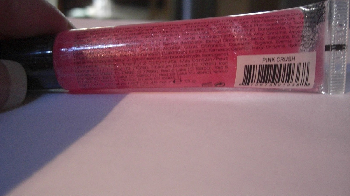 Material Girl Pink Crush Lip Gloss 0.45 oz - Moisturizing Lip Shine