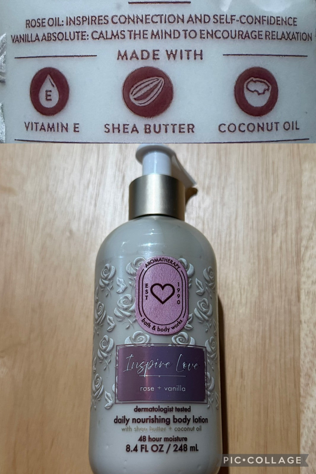 Aromatherapy Shea Butter & Coconut Oil Lotion 8.4oz