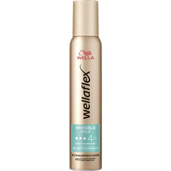 Hair Mousse Invisible Hold Level 4 - Strong Volumizing Styling 200ml