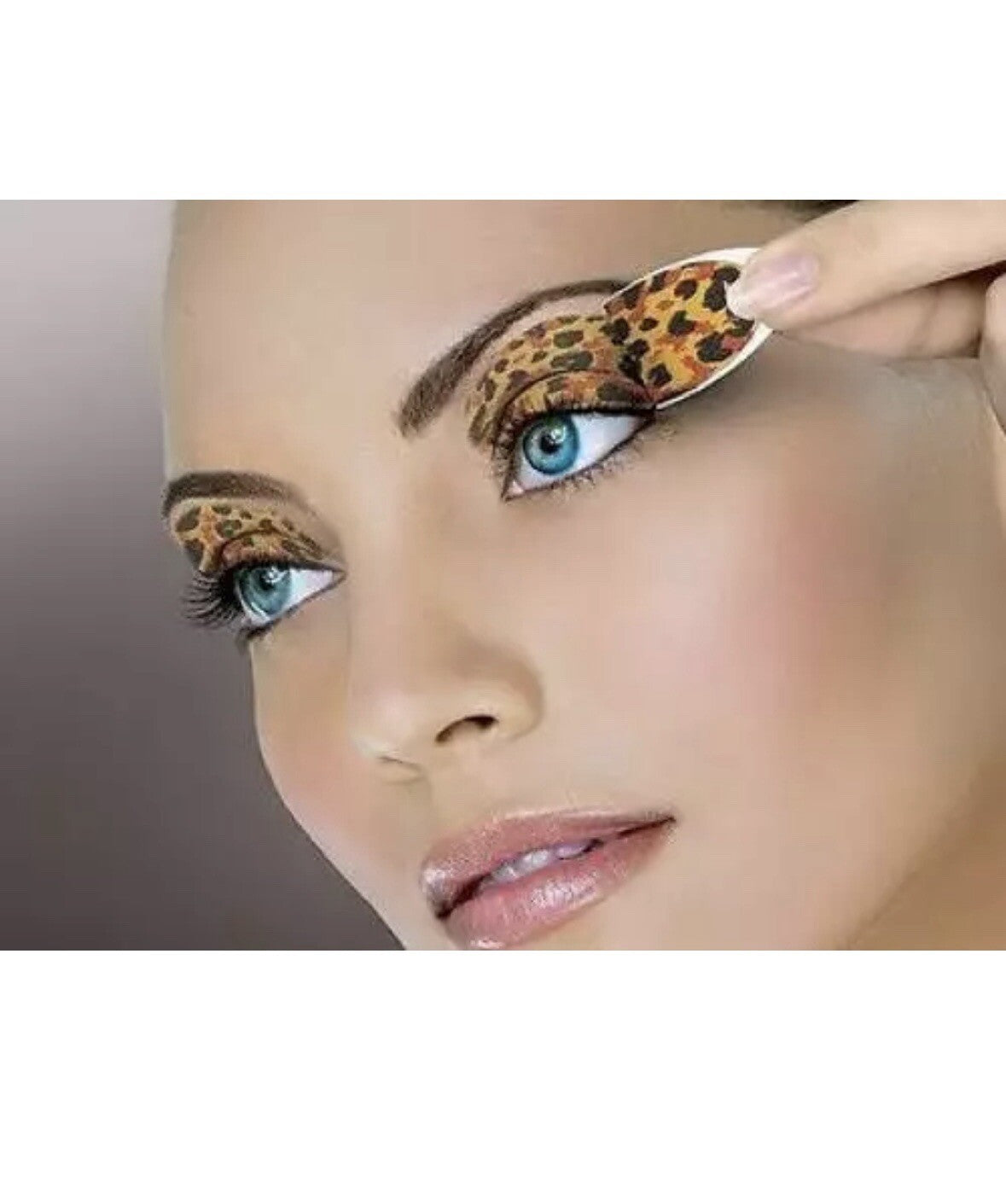 Animal Print Eye Shadow Appliques - 3 Looks Makeup Kit