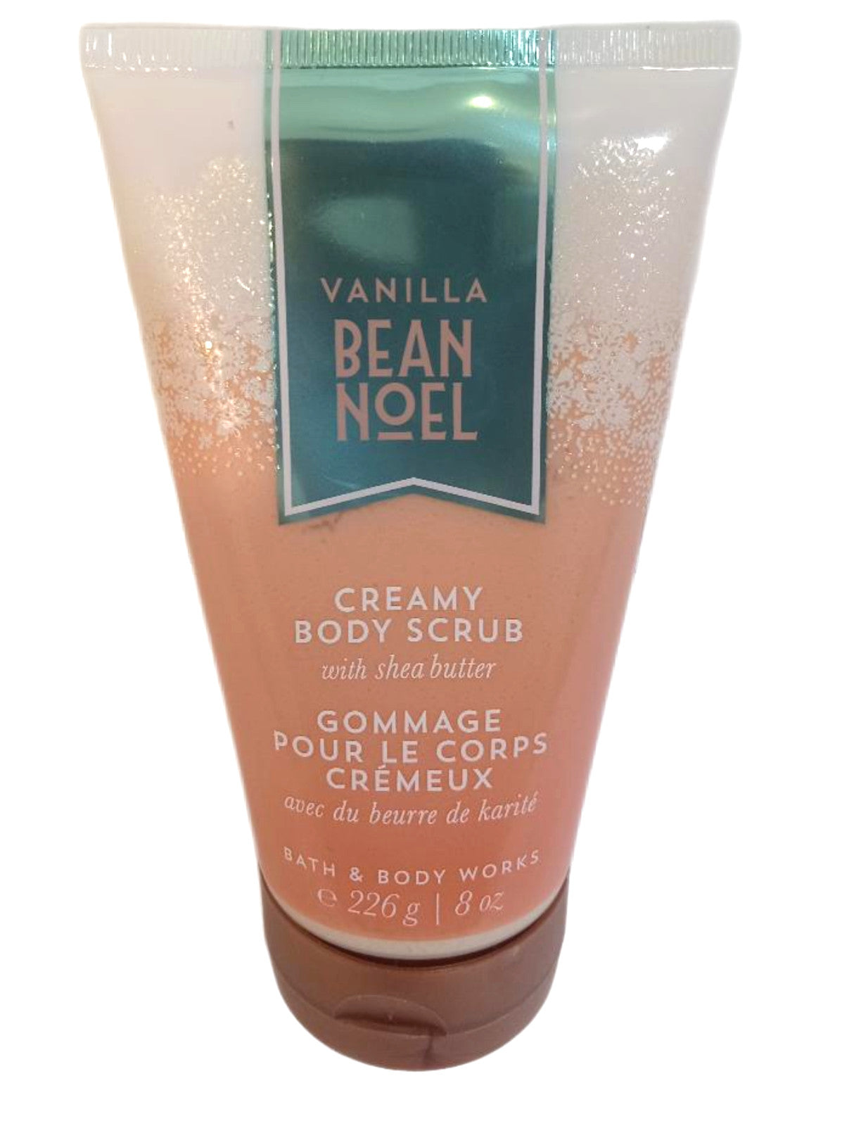 Bath And Body Works Creamy Scrub 8 Oz Vanilla Bean Noel Exfoliating