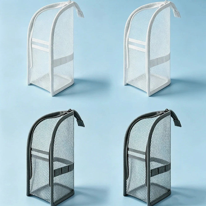 Standing Waterproof Travel Makeup Organizer with Multiple Compartments