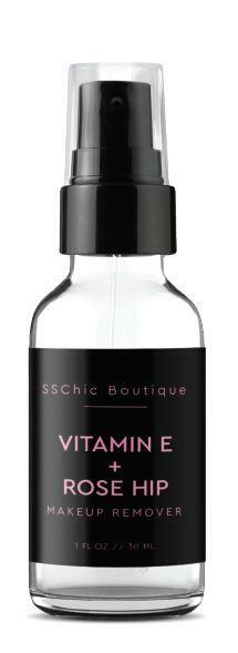 Vitamin E and Rose Hip Makeup Remover Oil - Nourishing 1 oz.