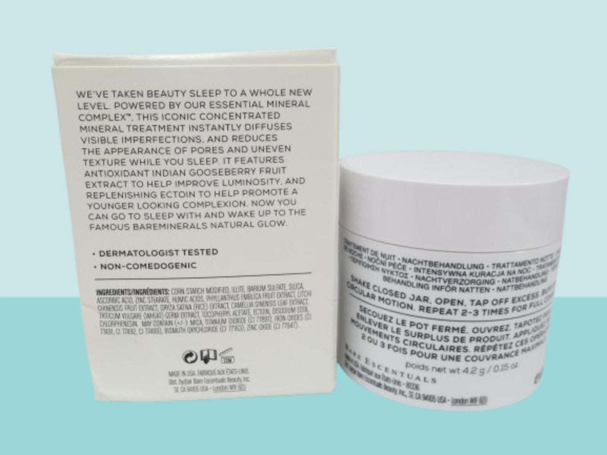BareMinerals Night Treatment - Clear Overnight Skin Repair 0.15 Oz