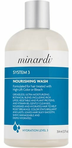 Beth Minardi System 3 Nourishing Hair Wash - 12 Ounce Hydrating Shampoo