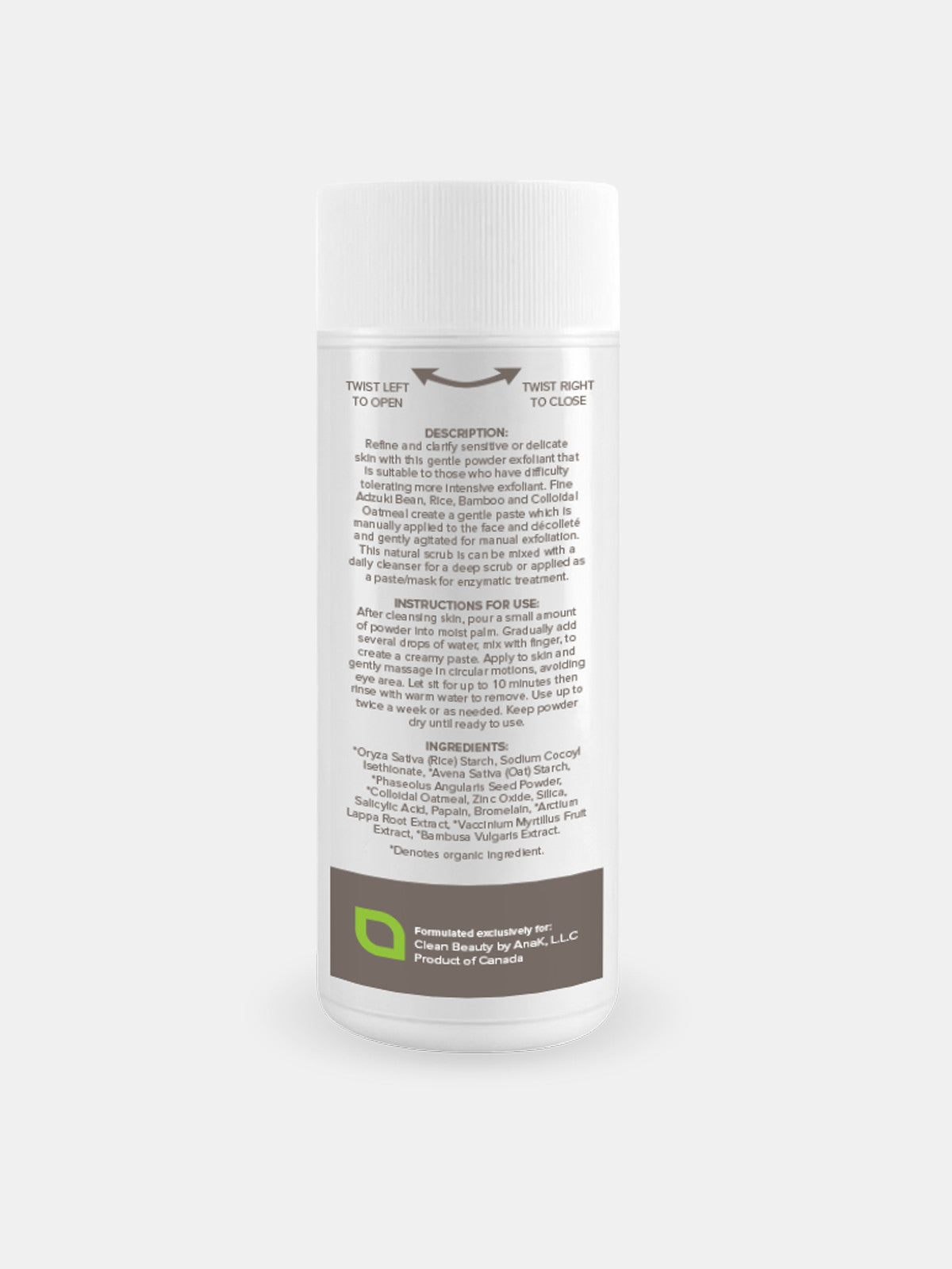 Reviving Daily Powder Exfoliant for Sensitive Skin - 4 oz