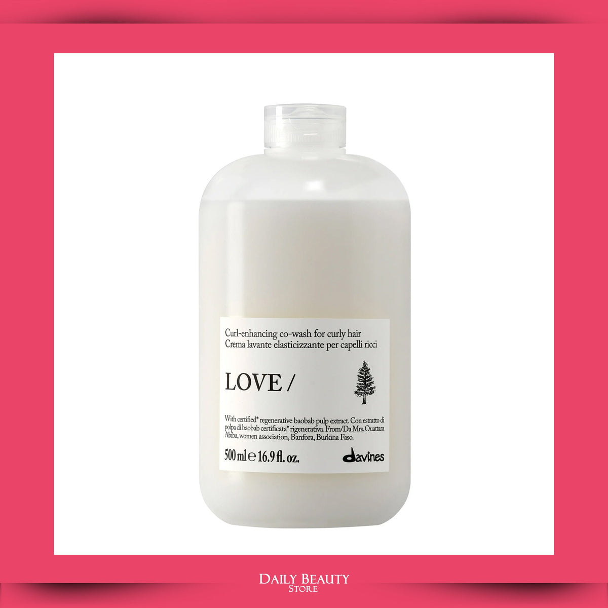 Cleansing Cream for Curly Hair - 16.9oz All-in-One Shampoo & Conditioner