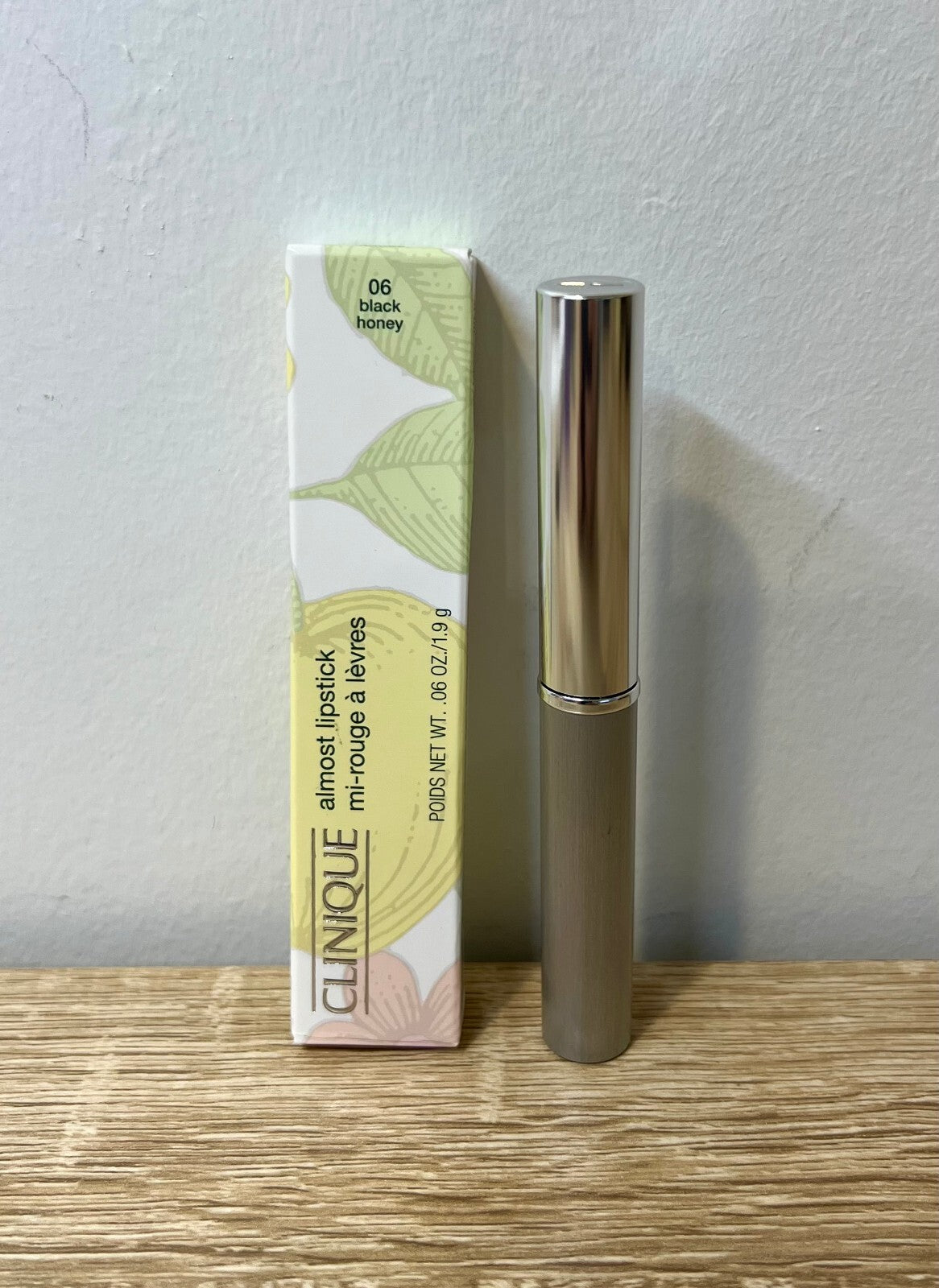 Clinique Full Size Almost Lipstick 06 Black Honey Lip Makeup NIB