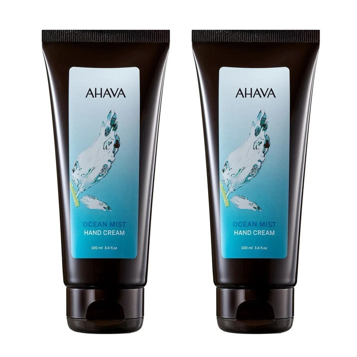 AHAVA Mineral Ocean Mist Hand Cream - Lot of 2, 3.4 oz Each