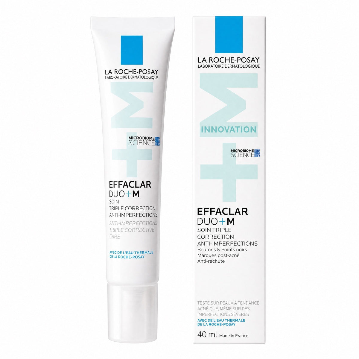 Effaclar Duo+M Triple Corrective Gel-Cream for Oily, Blemish-Prone Skin 40ml