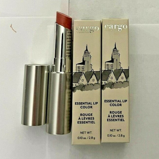 Cargo Lip Color ELC-03 Bermuda - 2 Pack, 0.1oz New