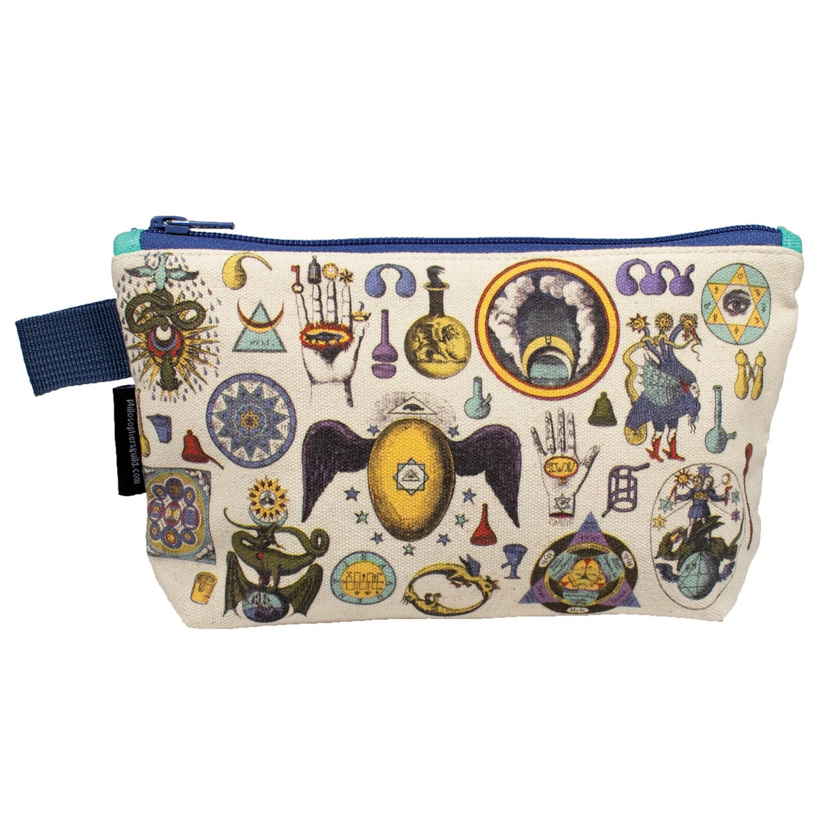 Alchemy Science Makeup Bag - Mystical Cosmetic Travel Pouch for Women