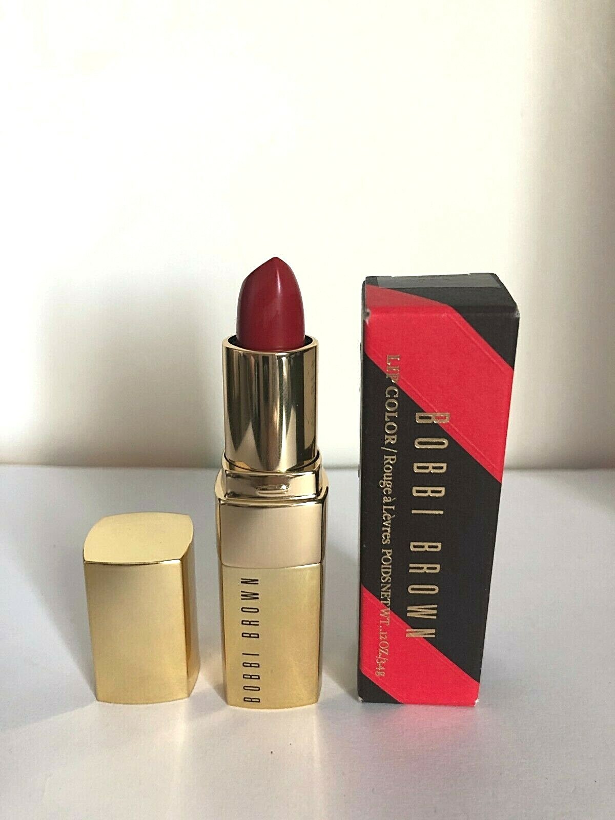 Bobbi Brown Lip Color Sultry Red Limited Edition Full Size Lipstick
