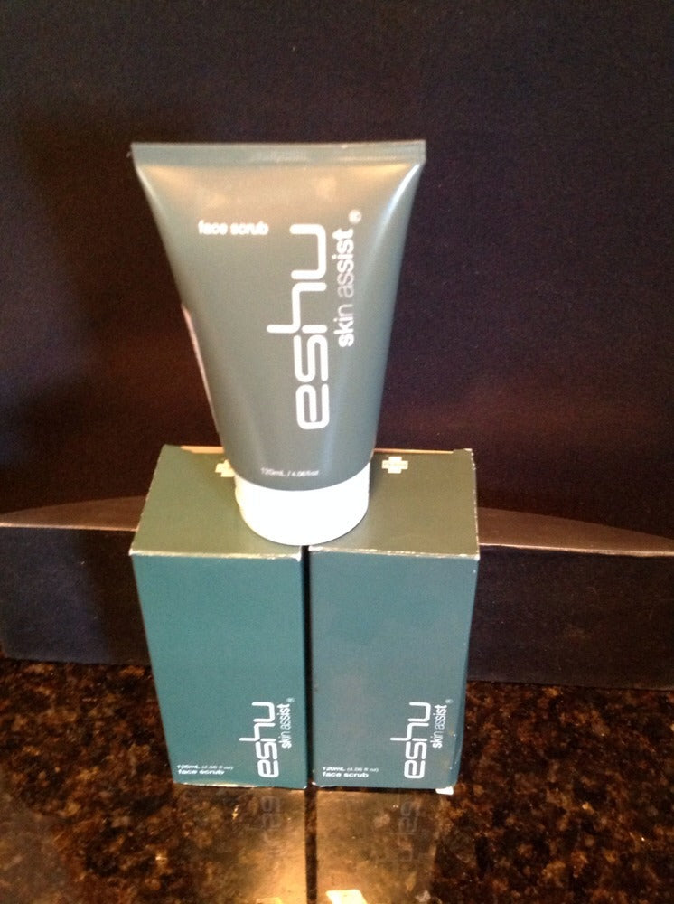 Face Scrub with Walnut Shell & Eucalyptus - 4.06 oz Each, Set of 3