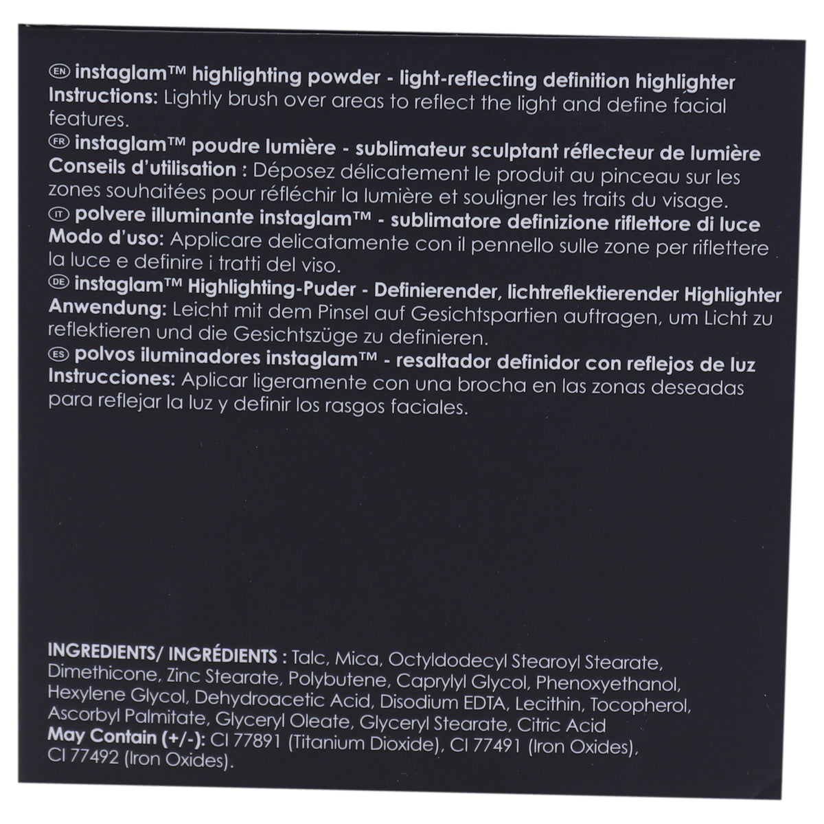 Compact Highlighting Powder for Face - Iridescent Glow, 0.3 oz