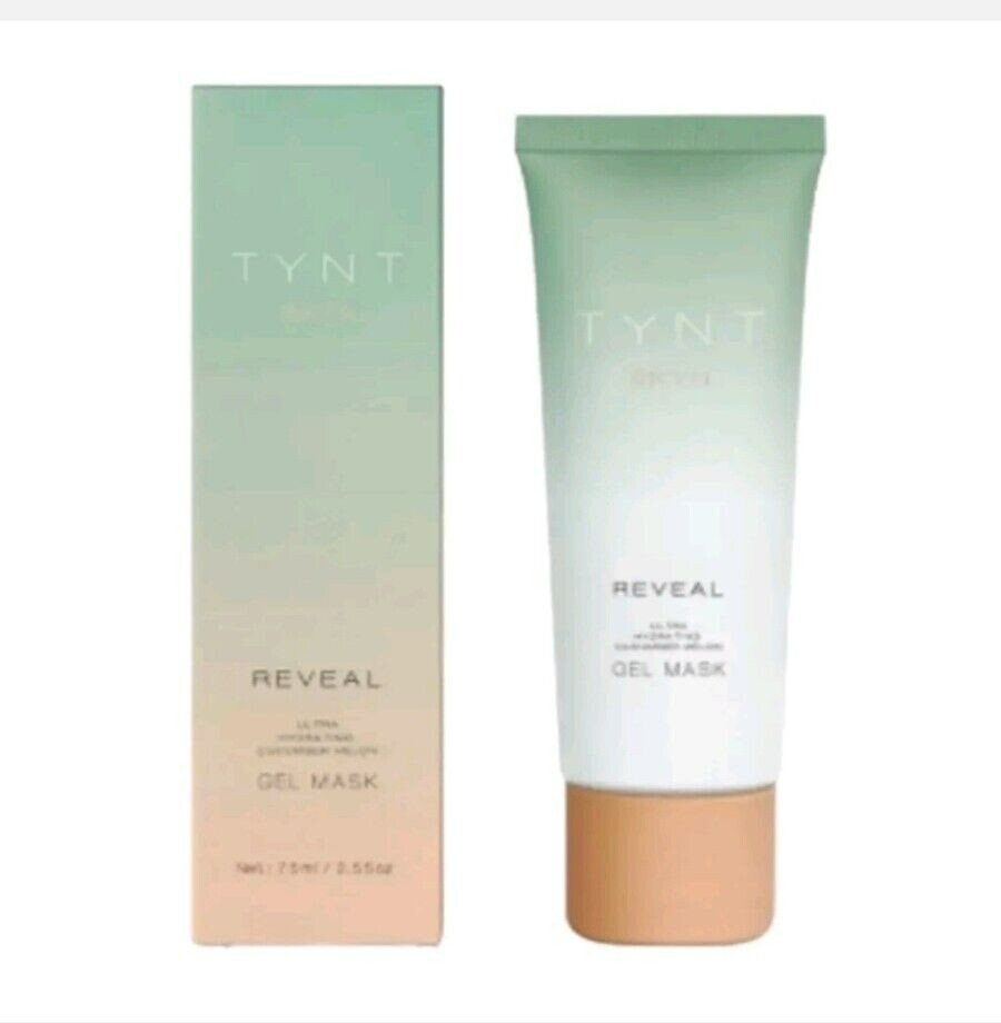 Tynt Beauty Reveal Ultra Hydrating Cucumber Gel Mask 2.55oz