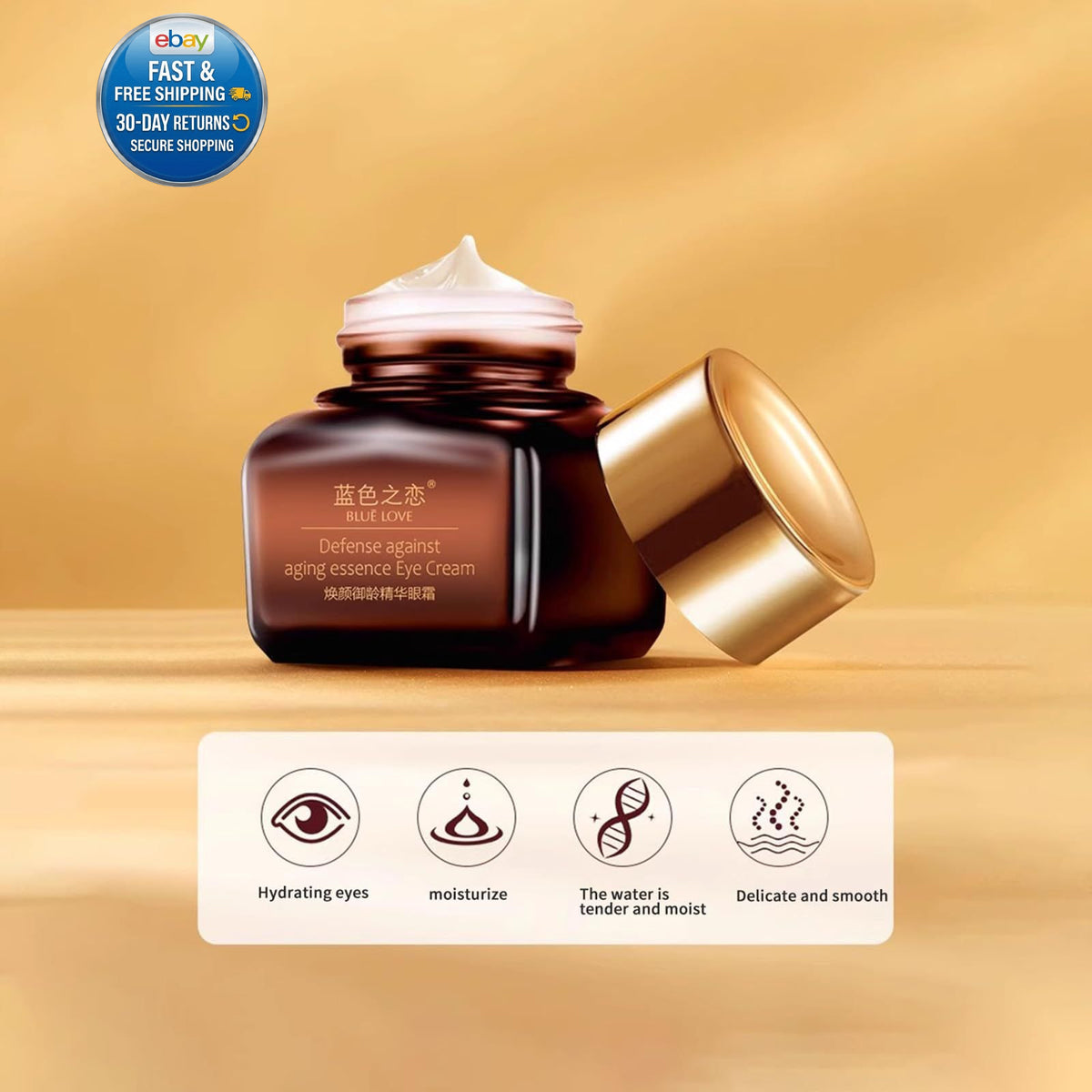 Anti-Aging Eye Cream for Dark Circles & Puffiness - 0.68 Fl Oz