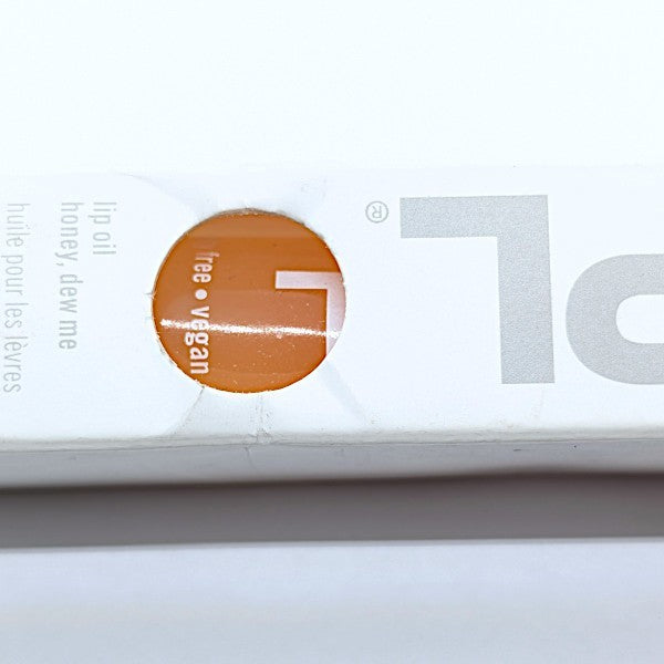 Vegan Lip Oil with Jojoba, Coconut & Argan Oils - Honey Dew Me 12ml