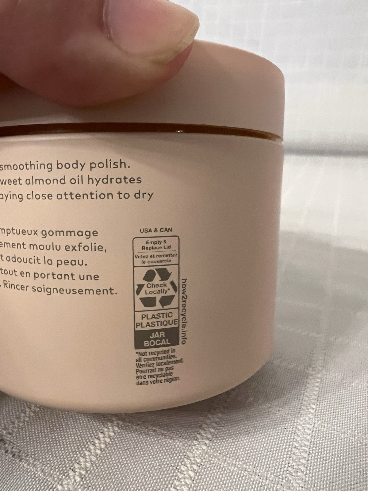 *Beautycounter* Sugarbuff Body Polish Scrub in Rosewater - Limited