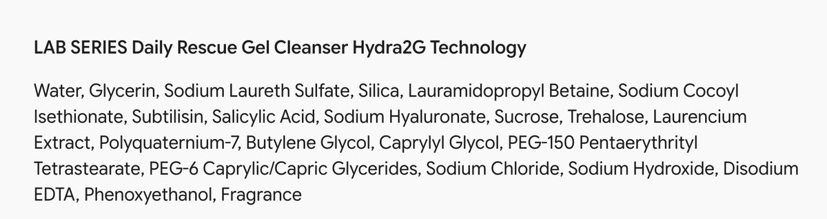 Daily Gel Cleanser with Hydra2G Technology - 1 oz 30 ml, New