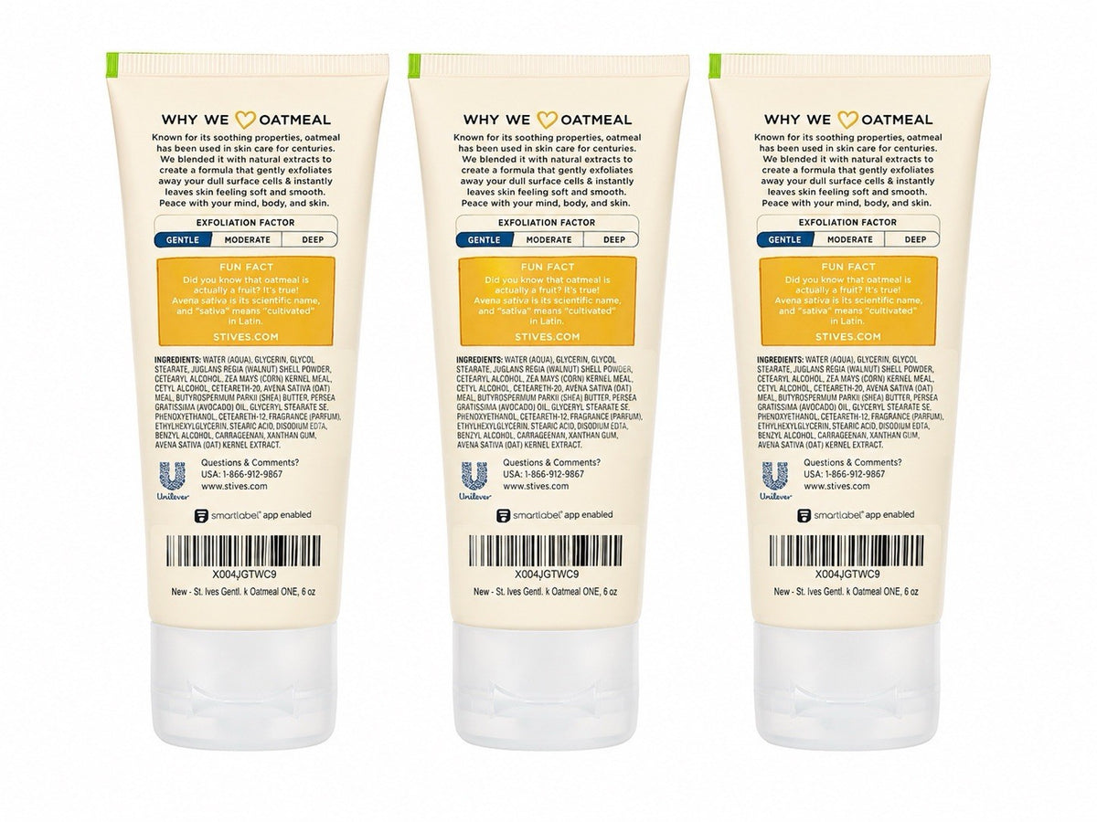 St. Ives Oatmeal Scrub & Mask Gentle Smoothing 3 Piece Set