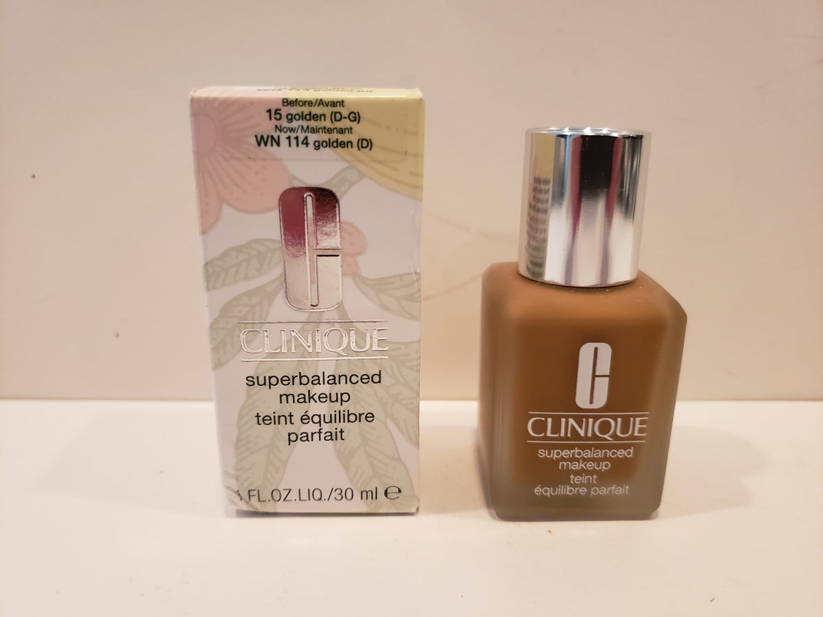 Liquid Foundation for Face Makeup - Superbalanced WN114 Golden 1 Fl Oz