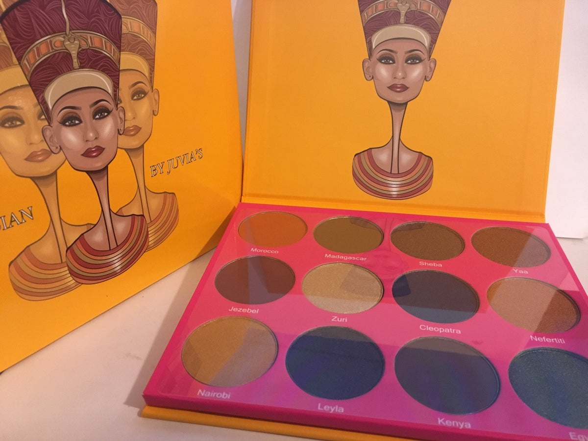 Nubian Eyeshadow Palette by JUVIA'S PLACE - Vibrant Color Range, New & Authentic