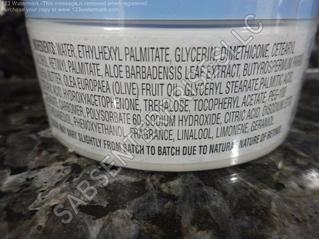 Retinol Body and Face Cream Set - 8 oz Jar, Pack of 6
