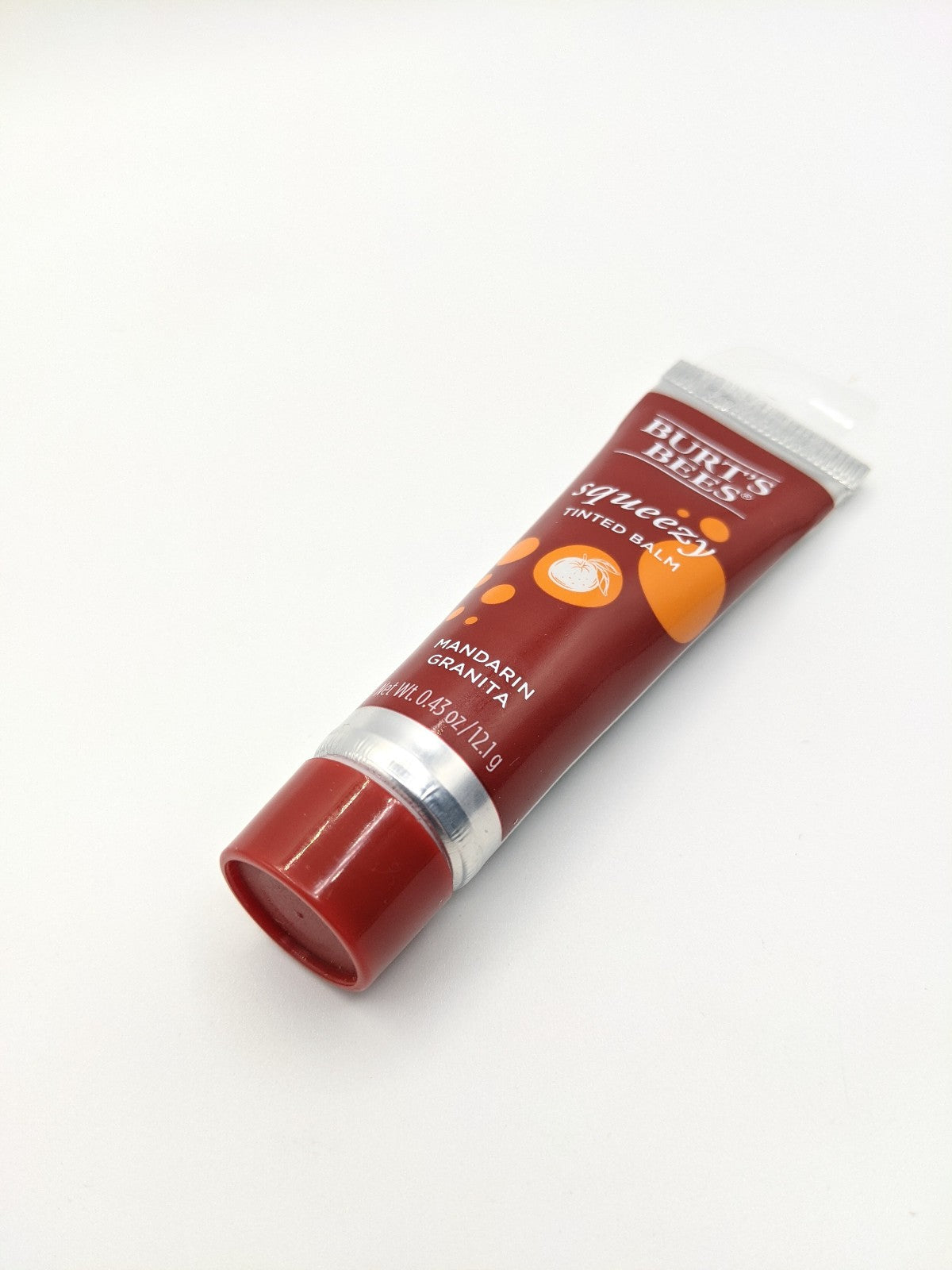 Squeezy Tinted Lip Balm Set - Mandarin Granita, Natural Moisturizer, 3 Pack