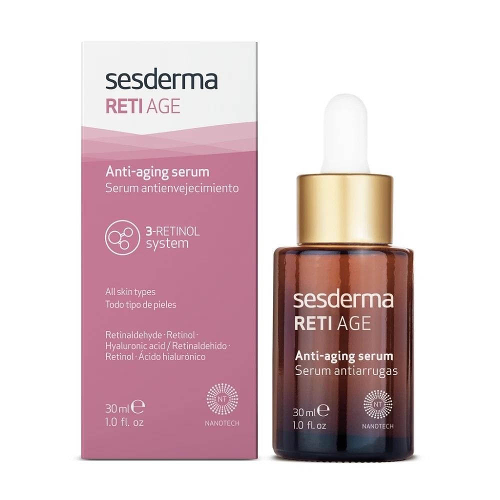 Anti-Aging Face Serum with Hyaluronic Acid & Retinol - 30ml / 1oz