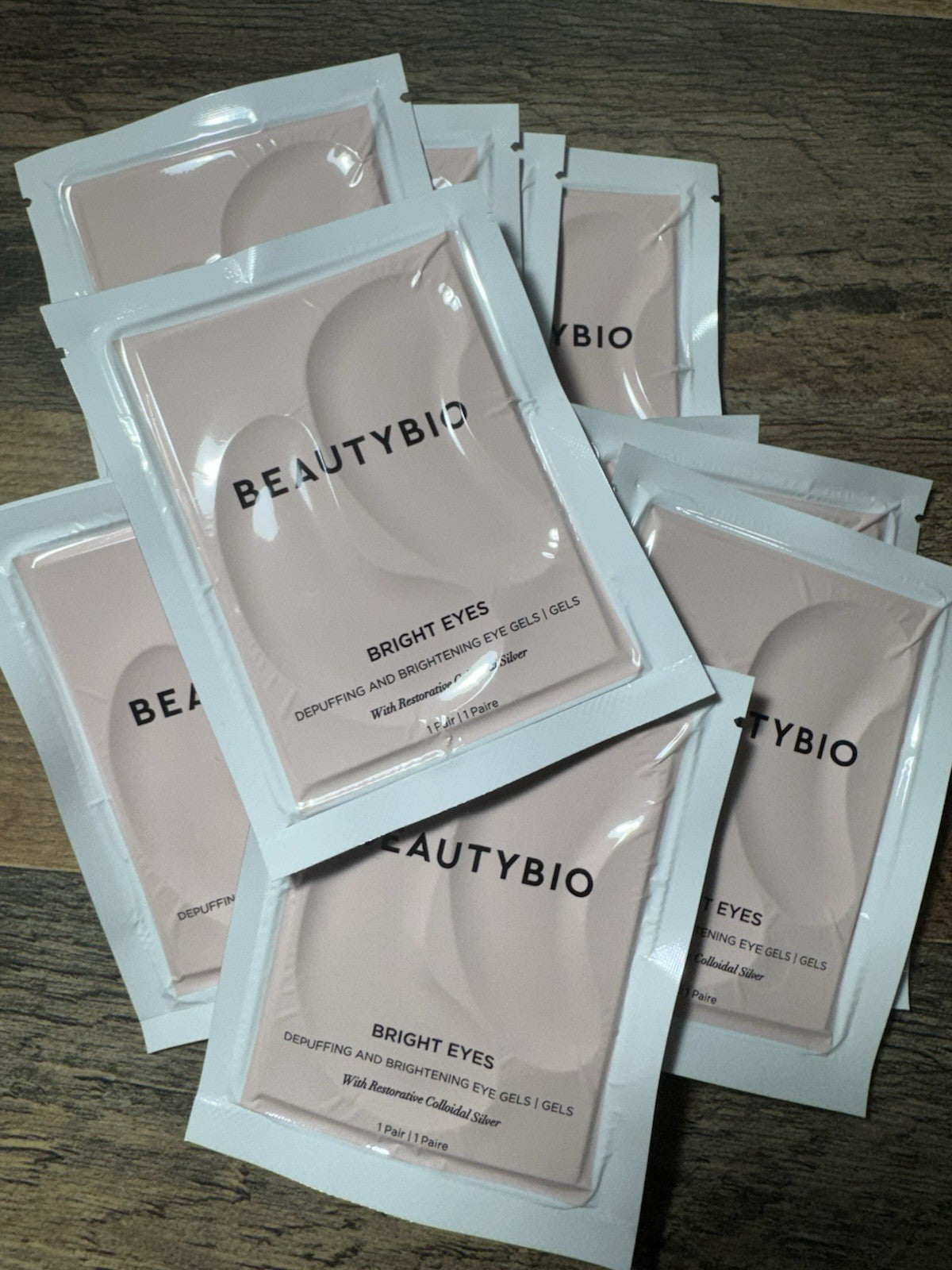 Depuffing Bright Eyes Gel Masks - 15 Pairs Eye Treatment for Dark Circles & Puffiness