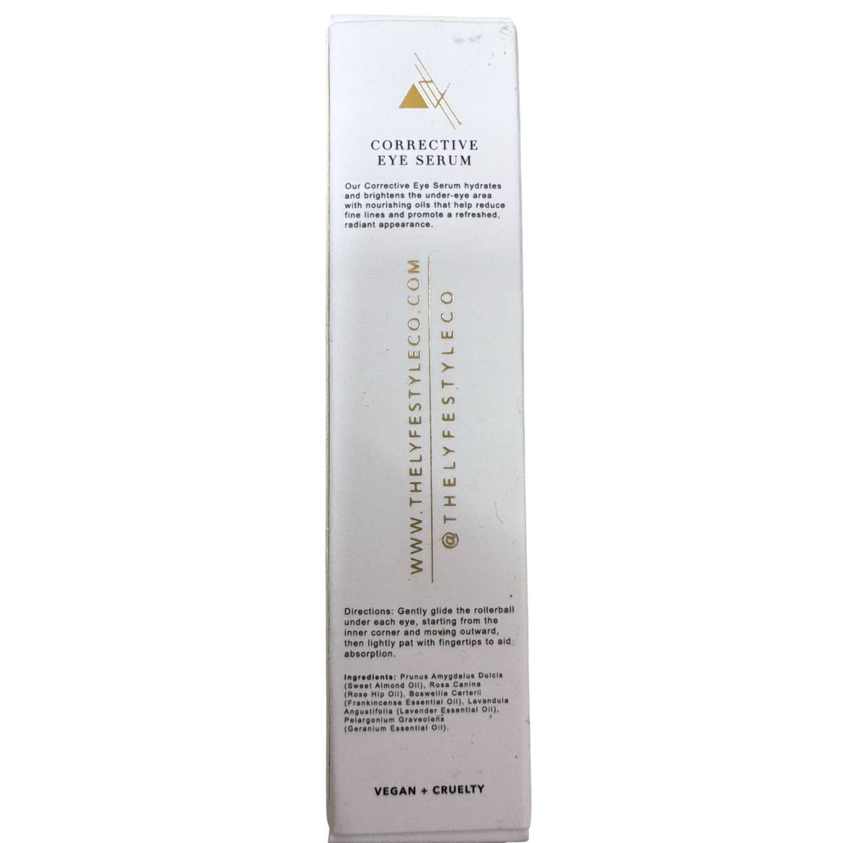 Vegan Hydrating Eye Serum for Wrinkles - 10mL, Gentle & Refreshing